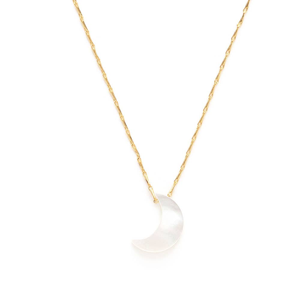 Amano Studio - Mother of Pearl Moon Necklace