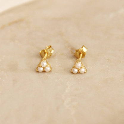 MAIVE - Trio Pearl Studs