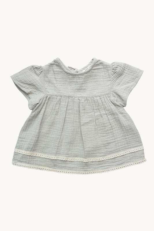 Eli & Nev - Baby Girl Summer Dress 100% Cotton, 9-12 mo