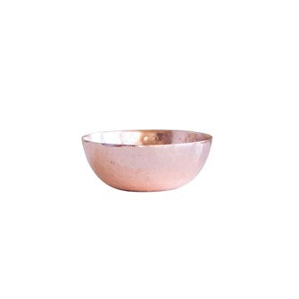 Hammered Copper Metal Pinch Pot