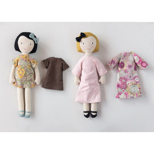 Little Ones Fabric Doll with Reversible Dress