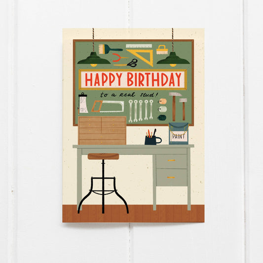 Olive & Company - Happy Birthday Stud
