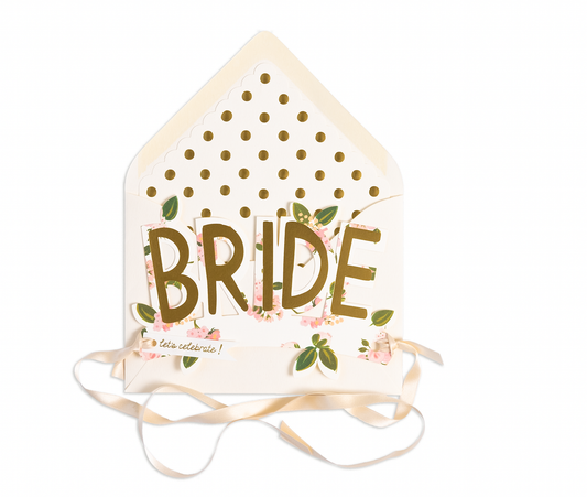 The First Snow - Bride Paper Crown