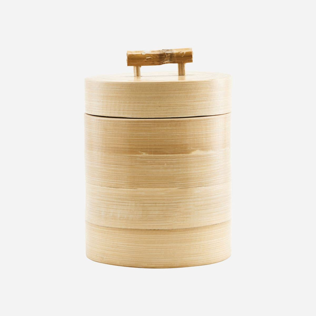 Society of Lifestyle - Storage w. lid, Bamboo, Nature