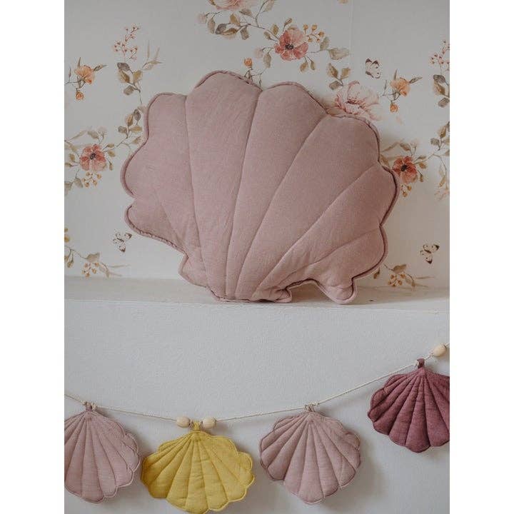 Moi Mili - “Powder Pink” Linen Shell Pillow