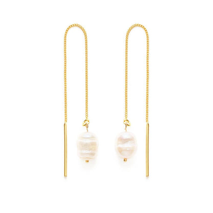 Amano Studio - Pearl Threader Earrings