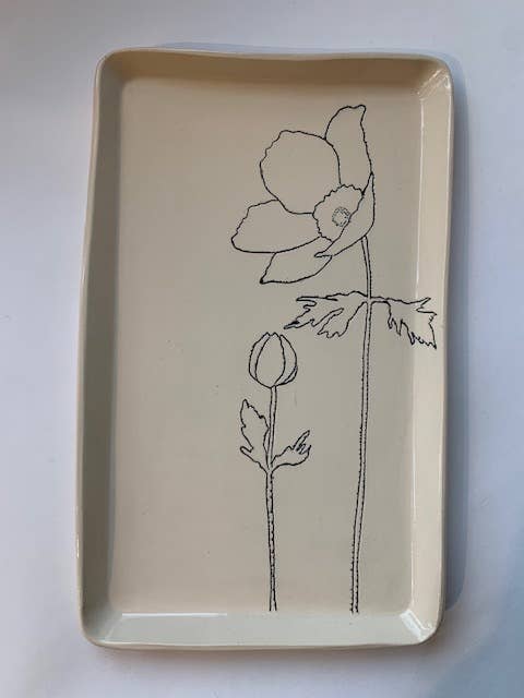 CSF Ceramics Tray: Anemone