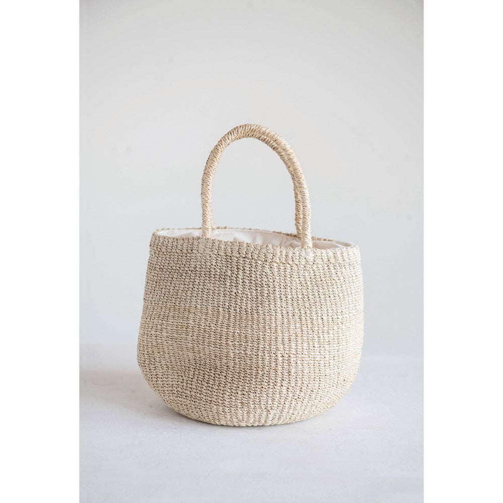 Woven Abaca Turin Tote Bag