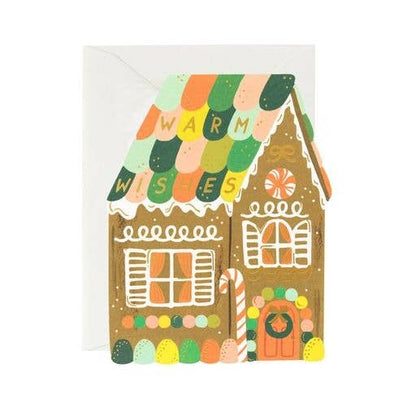 Rifle Paper Co. - Gingerbread House Card