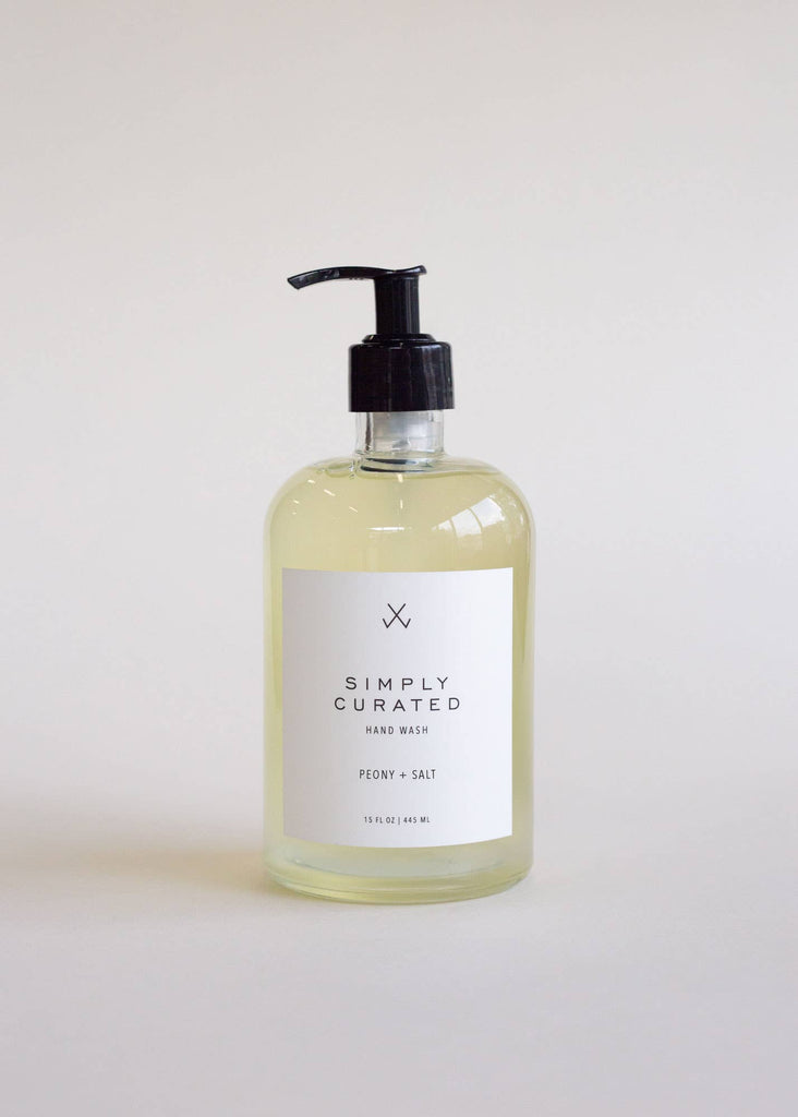 Simply Curated - Peony + Salt Hand Wash