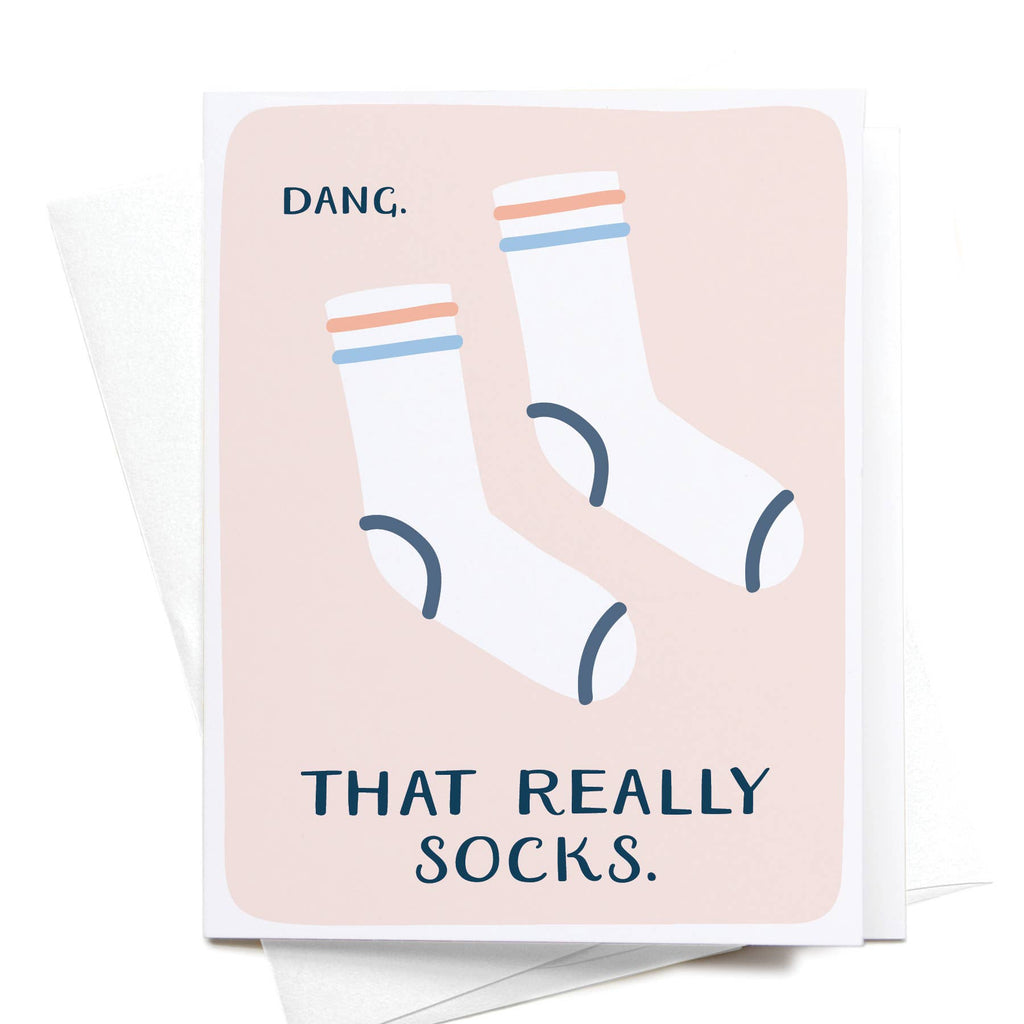 onderkast studio - Dang That Really Socks Greeting Card
