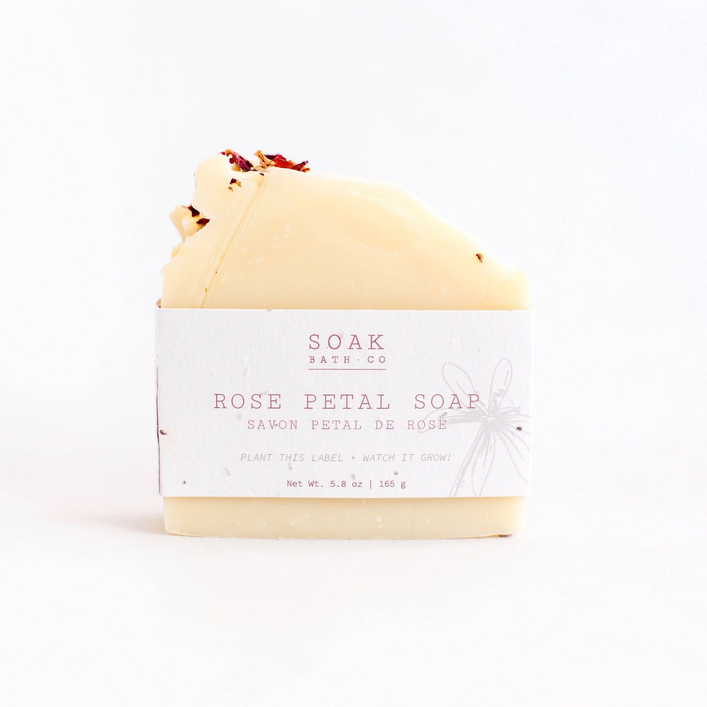 SOAK Bath Co - Rose Petal Soap