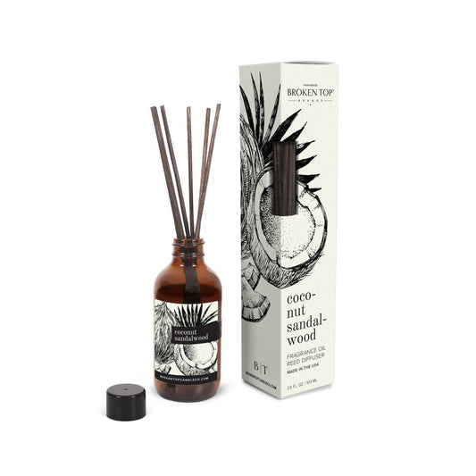 Broken Top Brands - Reed Diffuser - Coconut Sandalwood