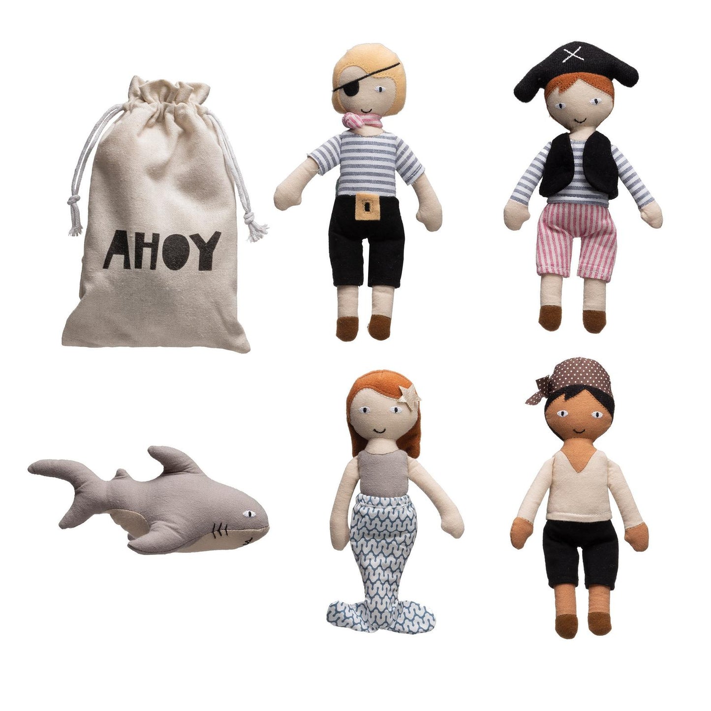 AHOY Little Ones Pirate Dolls