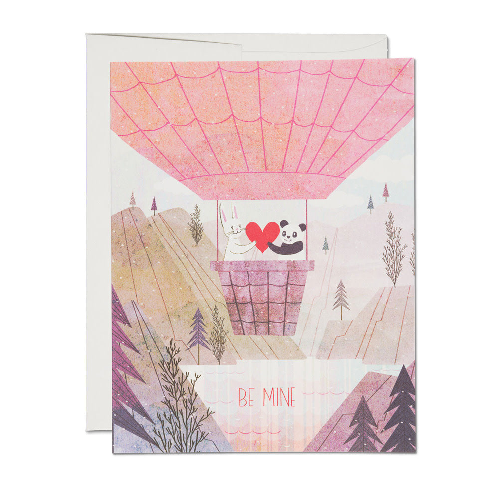 Red Cap Cards - Be Mine Balloon*